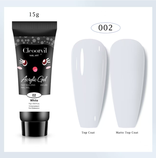 Order today and you will receive 6 boxes, which means 6 different colors to choose from, for the advanced light therapy nail extension gel from Zimei Nail Salon. It uses a high-concentration light therapy formula. Its four-step process is simple and easy to learn. After the light exposure, it will firmly attach for 2 to 3 weeks. The texture is light and thin, and it will not damage the original nails. Whether for individual users or nail salons, it is a practical choice.