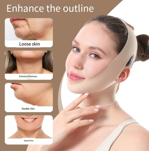 If you place an order today, you will receive 2 elongated physical facial contour tightening sleep masks. Their V-shaped design can fit various face shapes, are gentle on the skin, and can adjust the tightness as needed. It has three usage stages: wearing it for half an hour every day can reduce swelling, smooth the double chin, achieve body firming and shaping effects, and it is comfortable to wear without affecting daily activities.