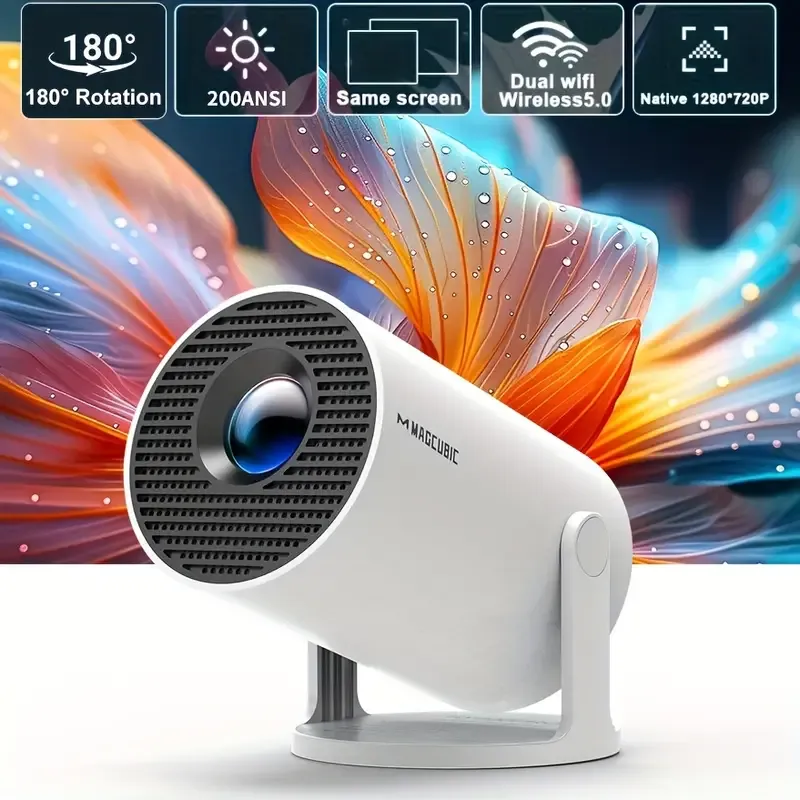 Cinema-level enjoyment, ultra-clear home projector