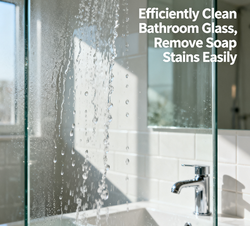 Electric handheld window cleaner! With strong suction and perfect adhesion, it won't slip, and can easily clean windows of any height. Water stains and dirt disappear instantly, leaving no water marks and making the window brighter. It is lightweight and comfortable to hold, doubling the cleaning efficiency. Must-have for home!