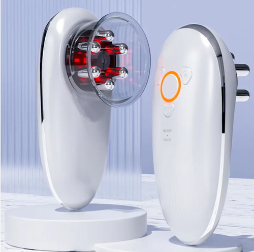4-in-1 Negative Pressure Liposuction Device, featuring negative pressure adsorption + EMS microcurrent + red and blue light + essence infusion. It has 4 modes: applying to the waist and abdomen, and gently vibrating and shaking the arms. It can eliminate excess fat and tighten the skin, making it easier for essence to be absorbed. Within 2 weeks, the waist and abdomen can be reduced by 1 inch. The skin becomes tighter and more elastic. It can be used at home or during business trips at any time.