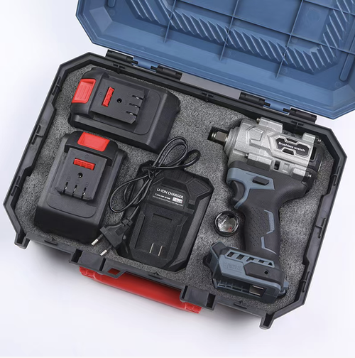 This brushless high-power electric wrench set is equipped with an efficient brushless motor, providing strong torque. It is suitable for high-intensity disassembly and assembly scenarios in automotive repair, decoration, etc. The dual lithium batteries offer long-lasting power, eliminating the need for pipelines, and the entire set of tools can be conveniently stored and carried. It is an efficient and reliable assistant for professional maintenance and outdoor work.