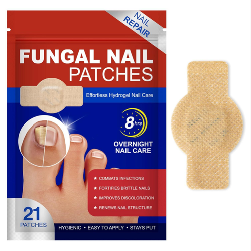 If you place an order today, you will receive 4 packs totaling 84 anti-fungal nail-fungus protection patches. This is enough to cover your nails for half a year. The anti-fungal formula helps inhibit bacteria and protect brittle nails, improving the layering of yellow nails. Just apply one patch before going to bed and you won't need to apply any medication. It relieves pain in the nail groove and improves nail quality.
