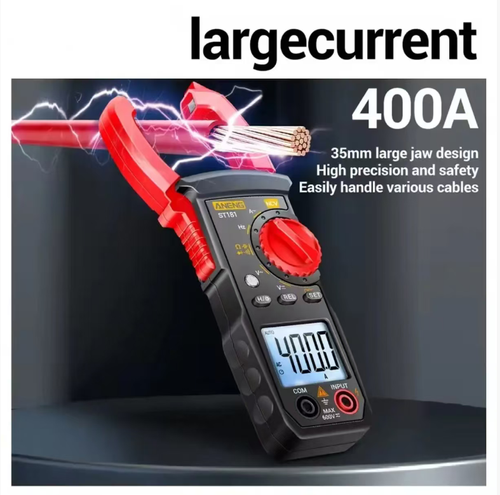 Non-contact sensing is extremely safe. Real-time data is reported through voice. Fourteen-digit display + 400A large current precise measurement. One-click switchable range. It can also measure voltage, resistance, and capacitance. Capable of handling various electrical operations in multiple scenarios, ensuring precise measurement and ease of use!