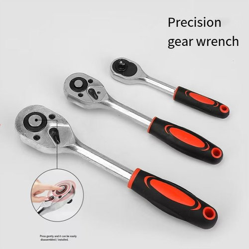A 151-piece automotive repair tool set, covering all types of automotive repair tools such as sockets, wrenches, and ratchets. Made of high-carbon steel, it is rust-resistant and wear-resistant. The ergonomic design makes operation comfortable. It comes with a professional storage box. It is an all-round professional tool solution for automotive repair technicians and DIY car owners.