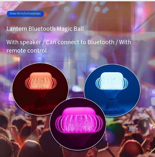 Black technology smart lantern Bluetooth music light, a must-have for family gatherings and birthday parties