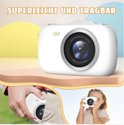 Entry-level digital camera with excellent appearance, compact and portable, suitable for girls and students. 18x zoom with larger aperture lens, equipped with a built-in flash, clear photos even in low light conditions. Multiple style filters to directly produce film-like photos. Supports taking photos and recording videos. Simple operation, durable battery life. Ideal for daily outings and record-keeping.