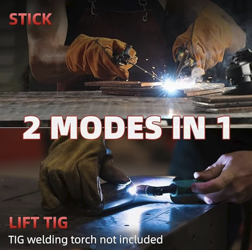 This 315-watt multi-plate welding machine adopts IGBT inverter technology and supports both MMA and Lift TIG modes. It can weld various materials such as cast iron and stainless steel. It features functions like thermal startup and anti-sticking strips. The machine is portable and durable, making it an ideal choice for both home repair and industrial operations. Easily unlock the unlimited possibilities of welding.