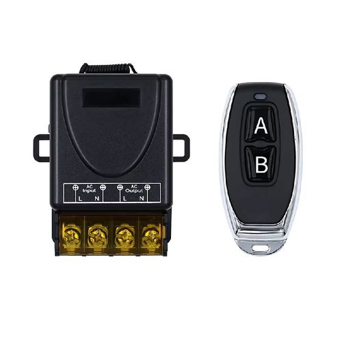 Ultra-long distance - 1000 meters,Wireless remote control switch. Kilometer-level remote control breaks the limitation of space, compatible with various scenarios such as garage doors, rolling shutters, irrigation equipment, etc. One-click operation is easy to master, and the anti-interference signal is stable. It is an efficient tool for intelligent control in home, commercial and agricultural settings.