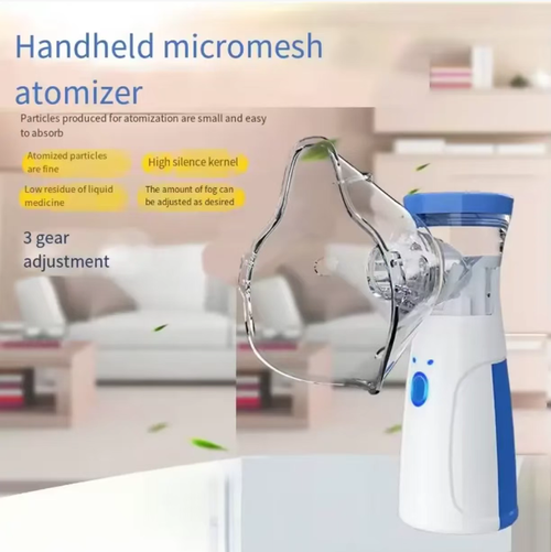 Order today and you will receive 2 children's adult ultrasonic mesh portable nebulizers. The ultra-fine particles can directly reach the nasal airways. It operates silently and won't disturb sleep. It offers three levels of fog volume adjustment, suitable for both children and adults. When paired with a dedicated mask, it becomes a must-have for family nasal inflammation care and cough relief. Even when traveling or on business, it can protect your breathing at any time.
