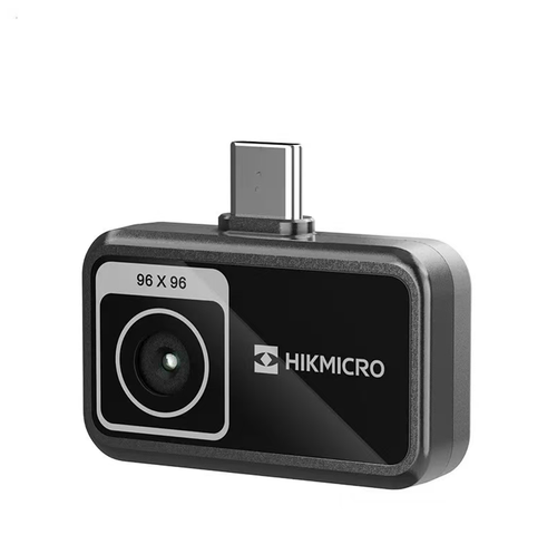 Hikvision Microvision mobile infrared thermal imager, Type-C plug-and-play, with a 96×96 resolution, precisely captures temperature differences. It can quickly locate hidden cameras, water and electricity leakage points, and equipment malfunctions. It is compact and portable, easy to carry, and is a practical tool for privacy protection during business trips, equipment maintenance and troubleshooting, and self-inspection at home.