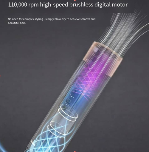 The 1200W negative ion five-in-one hot air comb comes with five interchangeable hair styles. It can blow dry, straighten, curl and make hair fluffy all in one step. It has a constant temperature with multiple temperature settings. The negative ions can smooth frizz, repair damaged hair. The device is lightweight and easy to operate. It is portable for home use and travel, suitable for both short and long hair, and can help you easily create salon-style hairstyles at home.