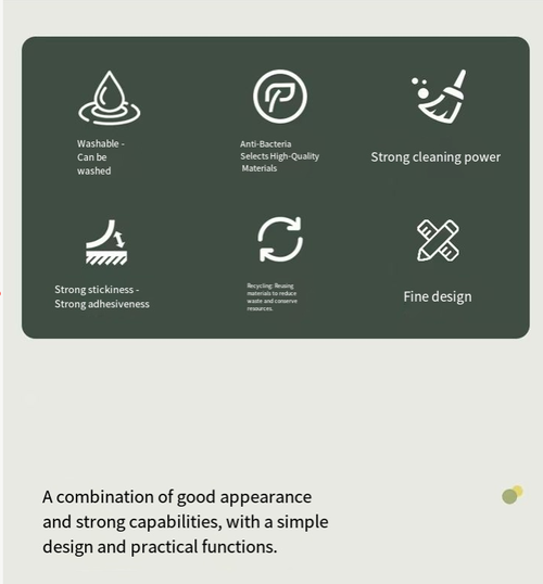 After one use, it can remove dust from clothes, cat hair from sofas and debris from carpets. It can be cleaned and reused, saving both paper replacement costs and being environmentally friendly. It takes up little space and is easy to store. It is perfect for pet owners and those who like to wear knitted clothes. If you place an order today, we will send you a total of 3 new models of home-use washable roller portable hair remover.