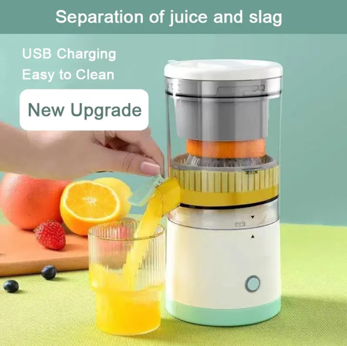 New Portable USB Charging Juicer, Efficient Pulp Separation, High Juice Yield for Oranges, Lemons, Watermelons, Grapes, etc., Portable Multifunctional Lithium Battery Rechargeable Juicer,