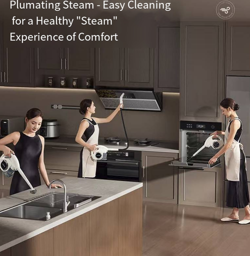 This newly upgraded smart model EMC multi-functional steam cleaning machine is not just a cleaning device,  it is your all-in-one home cleaning assistant. With its advantages of high-temperature sterilization, intelligent multi-mode operation, portability and efficiency, it provides physical cleaning without residue, making every cleaning session effortless and thorough, and creating a healthy and clean living environment.