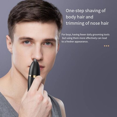 Ufree 3-in-1 Premium Men's Electric Grooming Kit: Waterproof Beard Trimmer, Nose & Ear Hair Trimmer, and Body Hair Clipper with Ultra-Sharp Ceramic Blades, Rounded Safety Edges, USB Rechargeable Charging Dock, LED Battery Level Display, 3 Precision Guide Combs, and Versatile Attachments for Effortless, Gentle, and Precise Grooming at Home, Gym, or On-the-Go Travel – All-in-One Solution for a Fresh, Polished Look Every Day