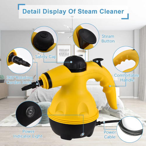 High-temperature and high-pressure steam cleaners can effectively kill more than 99.9% of bacteria, viruses and mites at high temperatures, and can effectively remove stubborn stains at high pressures. They have become a must-have for many families.