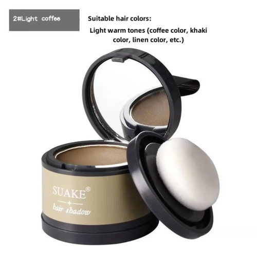 Your Ultimate On-the-Go Hair Volumizing Solution: Retractable Hairline Shadow Powder with Built-in Mirror, Soft Fluffy Texture for Effortless Application, Plant-Extract Formula for Safe Even Pigmentation, Waterproof & Sweatproof to Resist Humidity, 3 Skin-Matching Shades for Asian Complexions—Fix Sparse Hairlines, Fill Visible Partings, Soften Wide Foreheads for Instant Full, Voluminous Hairstyles Anytime, Anywhere