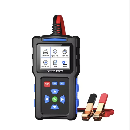 This 12V 24V vehicle battery fault diagnostic instrument can quickly detect the battery voltage, health status and charging condition. It is compatible with all types of batteries including lead-acid, AGM and GEL. It has reverse connection protection and is simple and portable to operate. It is an efficient diagnostic tool for car owners and auto repair shops. Keep track of the battery status at your fingertips and say goodbye to the travel hassles caused by battery failures.