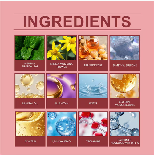 If you place an order today, you will receive 3 bottles of Joint and Muscle Pain Relief Lotion. It features a gentle and soothing formula. The scent is fresh and mild, without any irritation. It can also improve blood circulation, relax muscles, and relieve joint discomfort. Squeeze out an appropriate amount of the care cream, apply it evenly to the areas with joint or muscle pain, and gently massage until it is fully absorbed. Enjoy professional-level joint care anytime and anywhere.