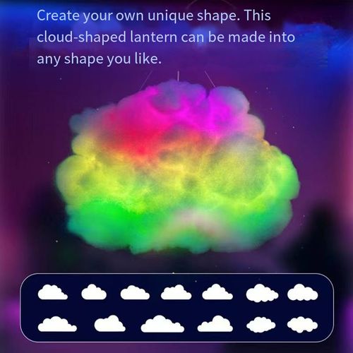 This 3D intelligent cloud lamp brings soft and cute clouds into the room. The gradient colored light changes according to the phone settings and can also sync with music. The bedroom's warm light helps with sleep, the gaming room's neon lights enhance the atmosphere, the living room instantly transforms into a party backdrop. Installation is simple and does not damage the wall. Once turned on, an ordinary space instantly turns into a dreamy cloud environment, making life feel softer!