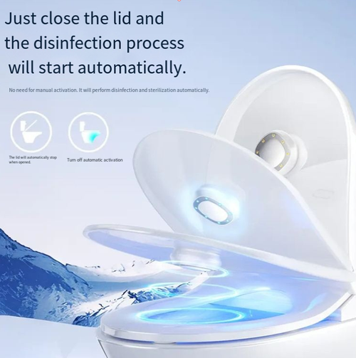 Toilet sterilization and disinfection device, UV ultraviolet sterilization rate 99.99%, covers crevices and dead corners, and simultaneously eliminates odors. The lid is automatically activated upon closing, eliminating the need for manual operation and providing great convenience. It is compatible with most toilets. No need to frequently clean the toilet. With just one click, maintain the cleanliness of the bathroom and easily protect the health of your home!