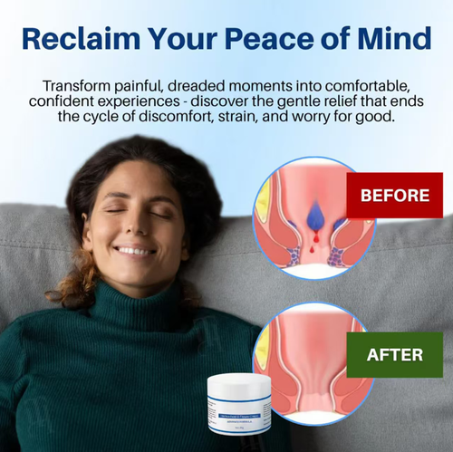 Place your order today and you will receive 3 boxes of herbal anti-inflammatory mild and powerful hemorrhoid massage cream. It is gentle and non-irritating, can quickly relieve swelling, pain, bleeding and itching symptoms, and repair damaged mucous membranes. Its texture is fine, easy to absorb, convenient to use and hygienic. You can use it with confidence, get rid of discomfort, and enjoy relaxation and comfort.
