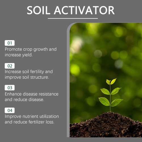 MOONSPRY Soil Activator, a blend of plant extracts and probiotics. It helps loosen the soil, promotes healthy root growth and lush foliage, without causing root burn. Even beginners can use it. Order today and get 2 bottles, enough to fill your balcony with plants. After watering, the soil becomes breathable and retains moisture, resulting in bright leaves and flourishing flowers. Your balcony will instantly transform into a garden!