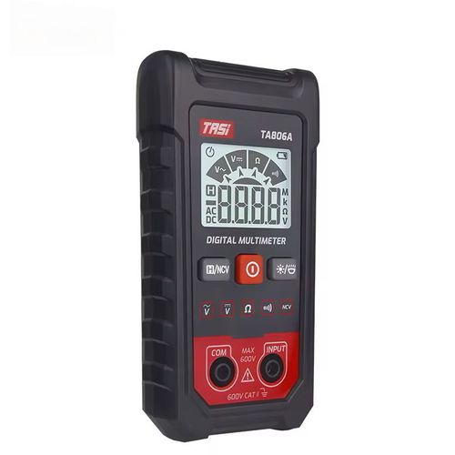 Digital multimeter, high-definition digital display , red and black probes, capable of measuring AC-DC voltage, current, resistance, continuity, with intelligent anti-burn protection. The body is compact and portable, easy to operate. It is a precise and efficient pocket wonder for electricians, electronics enthusiasts, and home circuit maintenance!