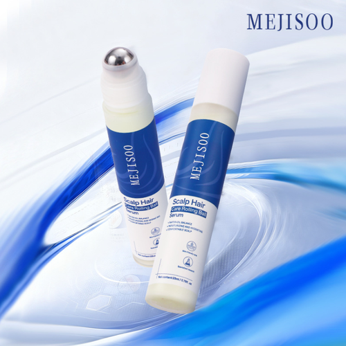 Fine hair, weak roots? Try the Rolling Ball Scalp Treatment Growth Essence. Roll it gently and it will deeply moisturize, strengthen the hair roots, and provide a deep scalp SPA in just 30 seconds. It's refreshing and non-greasy. Order today and get 5 bottles. It's enough for the entire quarter's hair care needs. You'll get voluminous cascade hair with double the visual effect of hair volume!