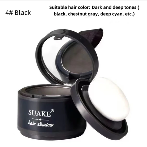 Your Ultimate On-the-Go Hair Volumizing Solution: Retractable Hairline Shadow Powder with Built-in Mirror, Soft Fluffy Texture for Effortless Application, Plant-Extract Formula for Safe Even Pigmentation, Waterproof & Sweatproof to Resist Humidity, 3 Skin-Matching Shades for Asian Complexions—Fix Sparse Hairlines, Fill Visible Partings, Soften Wide Foreheads for Instant Full, Voluminous Hairstyles Anytime, Anywhere