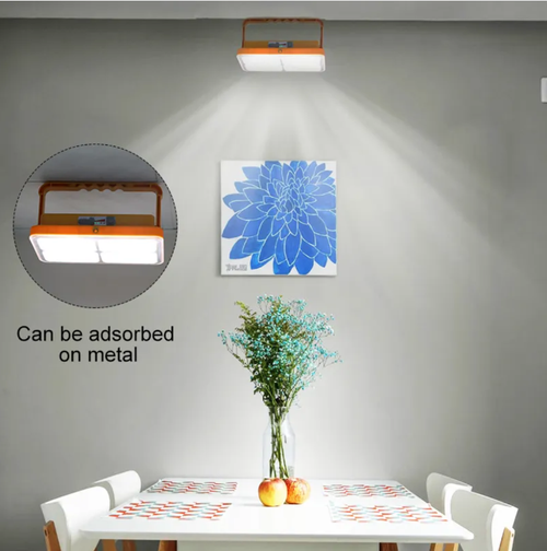 Outdoor Camping Floodlight Portable Solar Spotlight Mobile Emergency Lighting