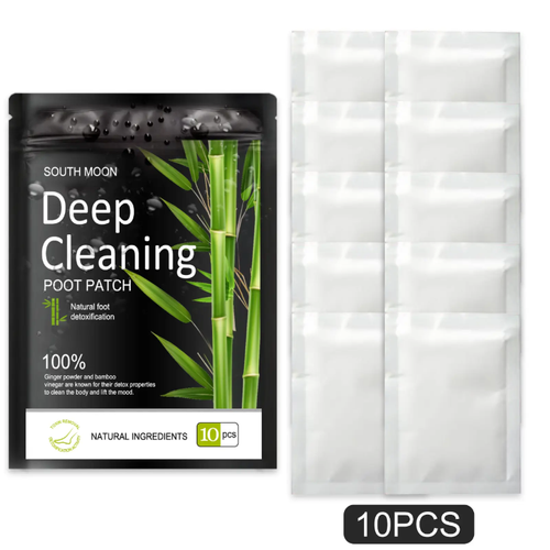 Foot pad with natural bamboo extract coating. Apply it to the sole of your feet before bedtime to help eliminate dampness and toxins, improve sleep and relieve fatigue. Order today and you'll receive 50 pieces. Give your body a detoxifying SPA and wake up feeling refreshed and energetic.