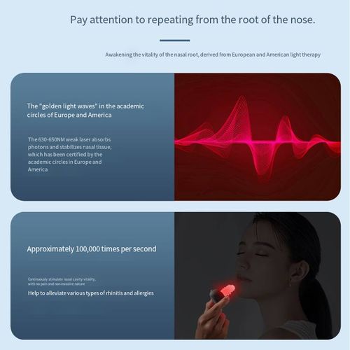 Are you constantly tossing and turning late at night because of the incessant snoring around you? Do you wake up in the morning suffering from a stuffy nose and a groggy head? Don't let snoring ruin your relationships, and don't let a stuffy nose steal your quality sleep. The anti-snoring and nasal clearing device is here! It solves two major sleep problems in one, allowing you to enjoy a restful sleep every night!