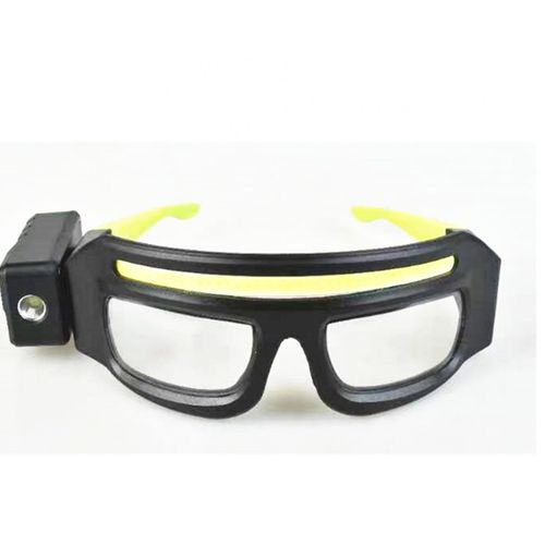 This eyewear-style headlamp integrates the headlamp and the goggles into a single design, making it lightweight and comfortable to wear. The high-lumen light source provides clear illumination, has long battery life and is durable. It also offers eye protection and is suitable for automotive repair, outdoor activities, and handicrafts, freeing your hands and ensuring a bright journey for your work and exploration.
