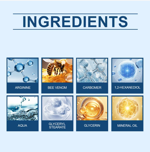 The bee venom has precise effects and will not harm the skin. This cream has a good texture and is easily absorbed. If you place an order today, you will receive 3 bottles of the powerful bee venom wart-removing cream for skin diseases. It can remove warts and hydrate the skin, while also relieving redness and swelling. It can smooth out blemishes on the elbows, neck and back of the hands, providing a smoother and more delicate skin texture.
