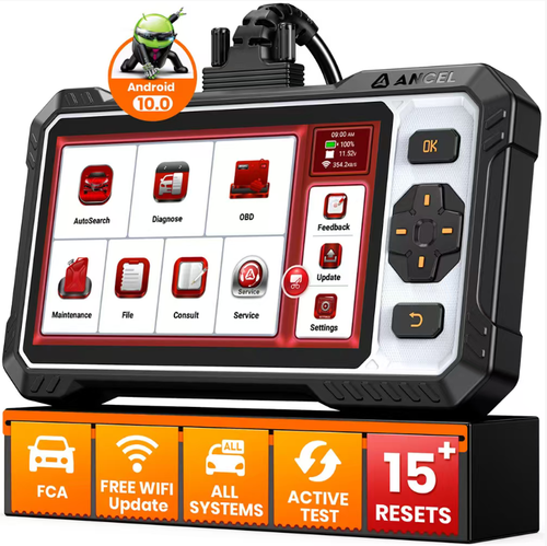 This ECU full-system diagnostic testing instrument is not merely a fault detector, it is also an intelligent health-check doctor for automobiles. With its core advantages of full-system diagnosis, intelligent operation, and multiple service resets, every vehicle condition check is precise and efficient. It completely eliminates the cumbersome maintenance process and the reliance on 4S stores, safeguarding the health of your beloved car.