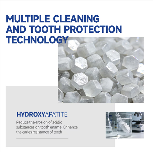 If you place an order today, you will receive 5 boxes of Japanese-developed dental regenerative technology nano-hydroxyapatite toothpaste. This toothpaste contains 7.5% nano-hydroxyapatite and can repair tooth enamel, alleviate sensitivity symptoms, gently remove yellowing and stains, and is a fluoride-free formula, suitable for family use. It helps restore the health and luster of teeth and protects a confident smile.
