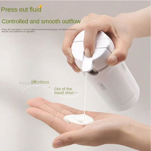 Order today and you will receive 2 four-in-one travel portable leak-proof multi-purpose bottles. The foldable cap can prevent leakage and won't dirty the bag. There are clear markings on it for easy cleaning. It is suitable for travel, business trips and fitness. It can easily hold all your skincare and hair care products. It is very convenient to use and store, completely eliminating the mess caused by bottles and jars.