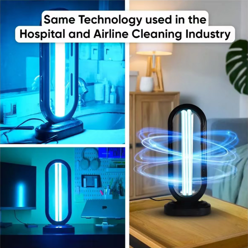 Ultraviolet disinfection lamp, physically kills bacteria, viruses and mites without chemical residues. It is highly effective in eliminating bacteria, mites and viruses, and decomposing odors. With remote control for four-level timing options, it automatically turns off after disinfection. It is suitable for various scenarios such as home, pet environment, and office, creating a safe and clean space for mother and child families.