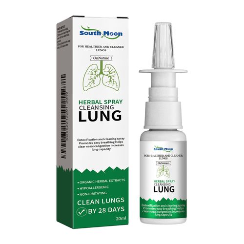 Clear the nasal cavity and purify the lungs. Nasal care spray, herbal formula. It can relieve nasal congestion and remove dirt from the nasal cavity. Portable. Order today and you will receive 3 bottles. Use continuously. Clinical studies have shown that it has a very good effect in preventing lung cancer. Suitable for lung purification during seasonal changes and in dusty weather. One spray can eliminate the feeling of breathing difficulty and bring a fresh and clear sensation!