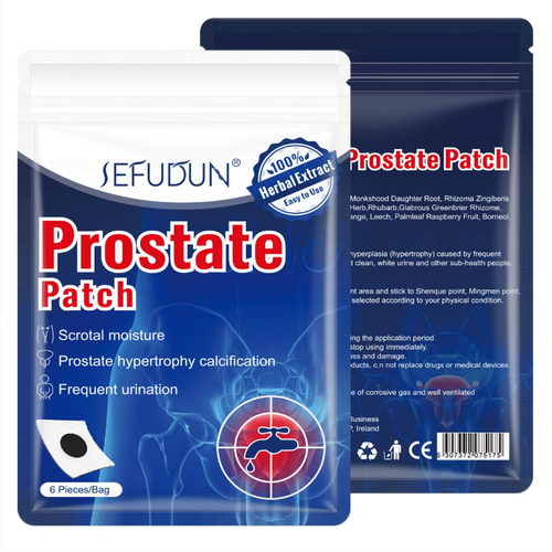 Don't suffer from prostate discomfort! SEFUDUN Prostate Patch, designed to address issues such as hyperplasia and calcification, dampness in the scrotum, and frequent urination. It uses herbal transdermal relief, being lightweight, breathable, and not embarrassing. Order today and get 3 boxes (total 18 patches, 6 patches per box) in hand. Apply the patches to achieve a relaxed state and unbuckle your prostate!