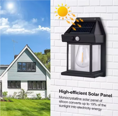 This solar retro garden lamp features a retro tungsten filament design with a warm light filter. It automatically turns on when it gets dark and receives ample sunlight. It is equipped with intelligent light control and human body sensor, making it waterproof, frost-resistant and suitable for all seasons. No wiring required, making it extremely convenient. Order today and you'll receive 4 lamps. It will add a touch of green light to your home.
