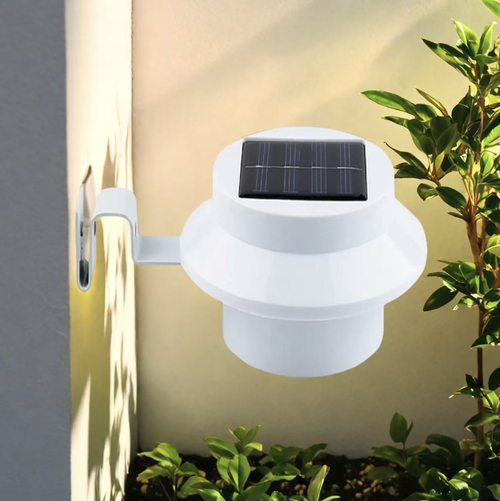 Order today and you will receive 6 3LED solar outdoor wall lights. The design is simple and white. The solar panels charge during the day and can be installed without wiring. They can be attached to fences, walls or eaves, providing outdoor protection. The white light is soft and is suitable for outdoor lighting in gardens at night, or can also be used as a decorative element for the landscape. It is very suitable for lighting small gardens or around the courtyard.