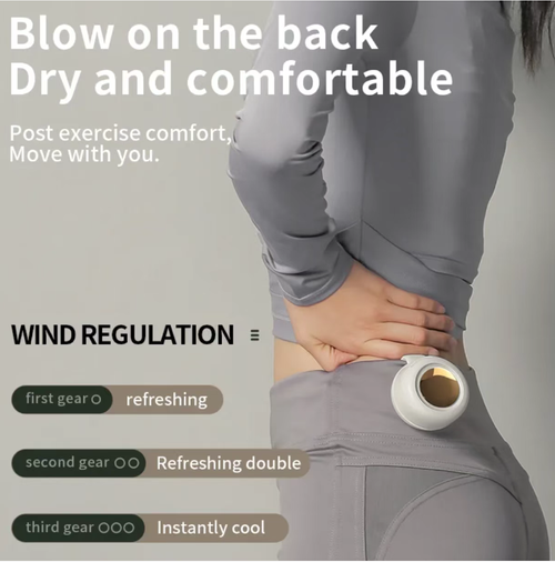 Order today and you will receive 2 magnetic mini fans. They can provide a 360° gentle breeze, offering a healthier and more comfortable experience. There are three speed adjustment modes, and it is equipped with a 900 mAh battery that can last for 5 hours. Charging only takes 66 minutes. The magnetic design frees your hands. It is lightweight and portable, making it a must-have for cooling down during summer activities or commutes. Let this summer no longer be unbearable.