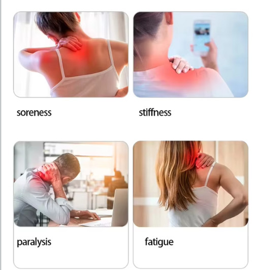 4D Cervical Massage Device, 304 stainless steel contacts for precise massage, multiple modes adjustable, Micro-USB charging with long battery life. It fits the neck circumference and is comfortable to wear. Whether at work, at home or on a business trip, it can provide a SPA for the cervical spine, relieving stiffness and soreness, and restoring neck comfort!