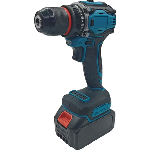 This industrial-grade lithium battery tool kit integrates a screwdriver, an electric wrench, a hand drill, and an angle grinder into one unit. It covers all scenarios such as drilling, disassembly, cutting, and sanding. Equipped with a large-capacity lithium battery, it features a brushless motor and a high-strength body that is durable and sturdy. The tool is stored in a portable toolbox, making it an all-round choice for professional work and DIY projects.