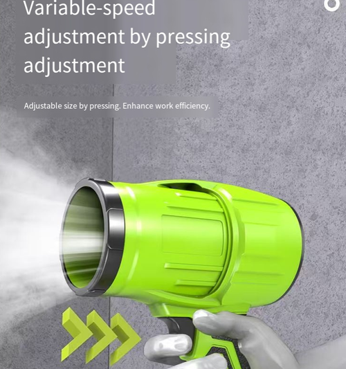 Industrial powerful wireless hair dryer. The turbine fan combined with high-speed bearings delivers strong and stable airflow. Wireless design + replaceable battery eliminates the need for wires. Ergonomic grip allows for long and comfortable holding. Suitable for various scenarios such as auto repair debris removal, vehicle snow removal, and garden cleaning. It is a professional and efficient cleaning tool.