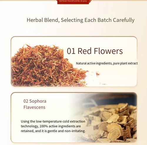 Red Flower Ligusticum Root Joint Spray contains herbal extracts such as red flowers and ligusticum. Just one spray can relieve joint pain and stiffness. Order today and get 3 bottles within 3 days. Witness the effect within 7 days. It can be sprayed on areas of discomfort such as neck, shoulders, waist and legs. It is a highly cost-effective choice for joint care.