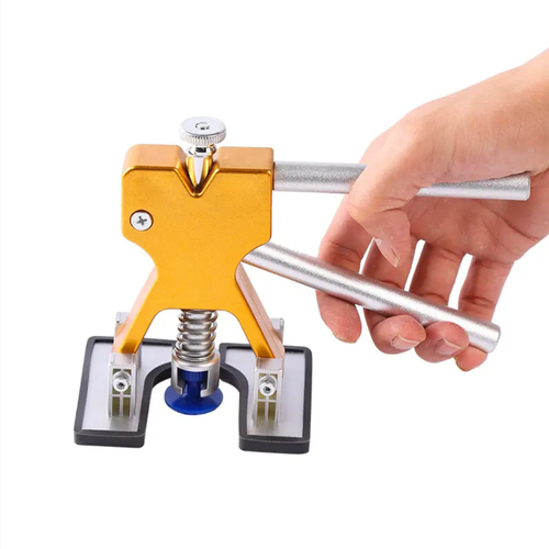 No Sheet Metal Required,Automobile Dents Repair Kit, 18 types of suction cups + powerful extraction tools. Physical extraction repair does not damage the original factory paint. The operation is simple and even beginners can master it. It is easy to repair small dents on car doors, engine covers, etc. It saves money and maintains value. It is a practical tool for car owners to deal with minor scratches and dents.